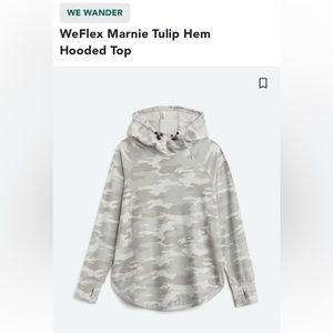 We Wander Flex Marine hooded top.  Size medium.  Lightweight.